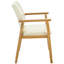 Ensemble de 2 chaises de salle à manger Artell de 47 cm (18,5 po) de hauteur, revêtues de similicuir et dotées d'une structure en bois massif.-500360635