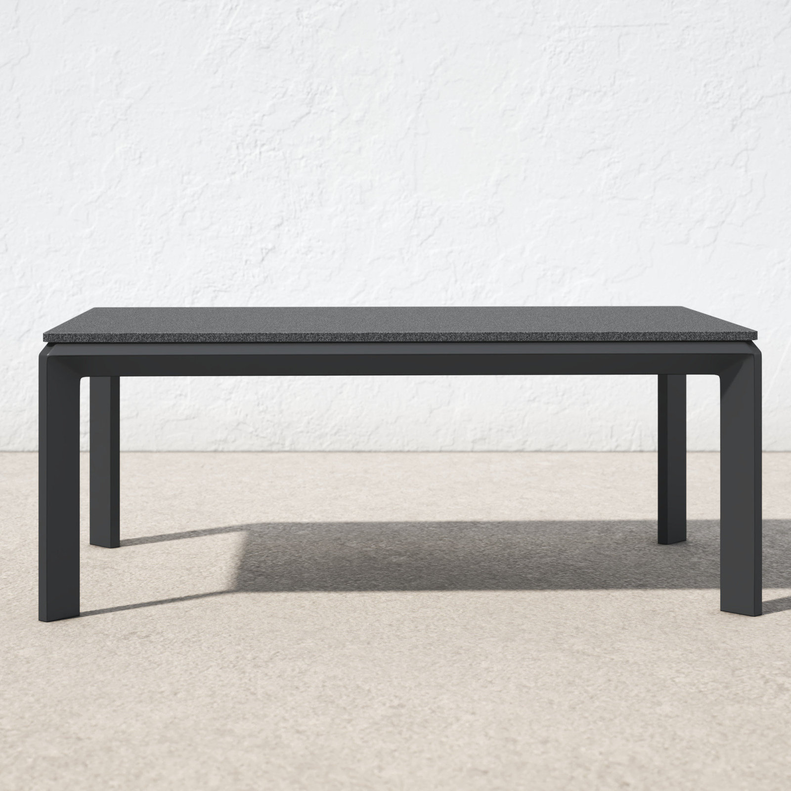 Riverside 39" Patio Table, Gray
