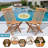 Teak Outdoor Lounge Chair