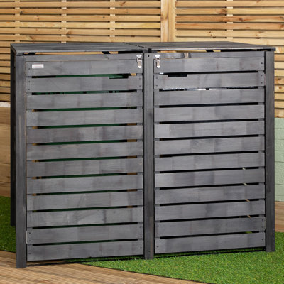 Samuel Alexander Wooden Double Bin Store