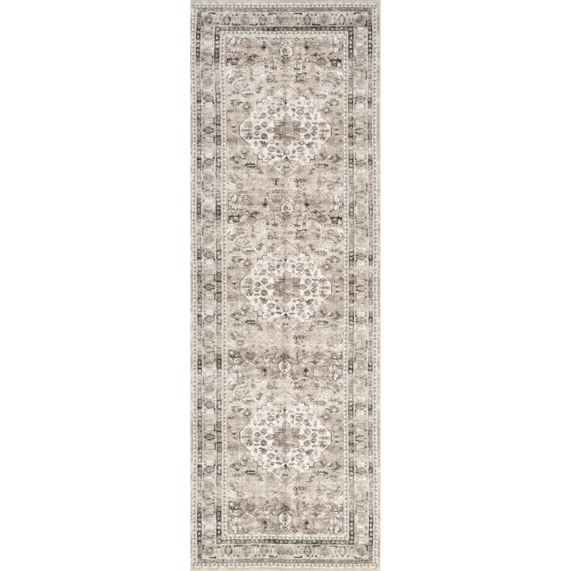 Tapis lavable résistant aux taches Davi, null
