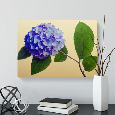Hydrangea Flowers Art Vol.3 - Wrapped Canvas