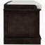 Banc de rangement élégant avec 4 portes et tablettes réglables-1939855665