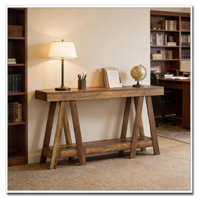 2-Tier Hall Table,Entryway Table Console Table