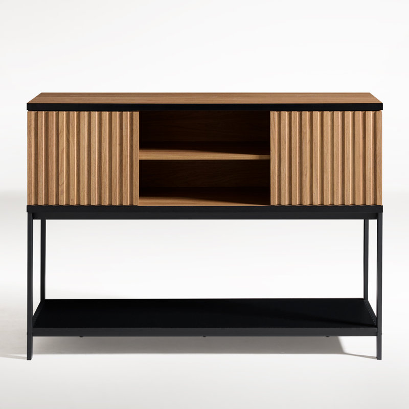 Shaurya Console Tables, Natural Oak