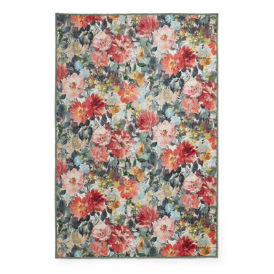 Clarke & Clarke Floral 61cm X 230cm Area Rug