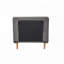 Chaise convertible en velours pliable-115641776