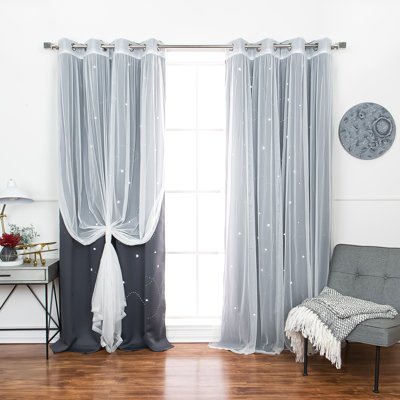 Rideau occultant en polyester