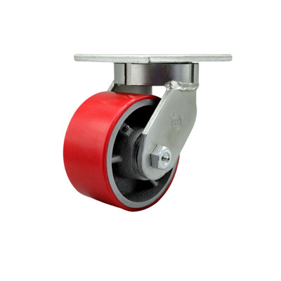 Heavy Duty Poly on Cast Iron Caster