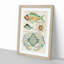 East Indies Fish & Crab Illustrations XLVIII by Louis Renard - Picture Frame Painting Print-55547380-55547381
