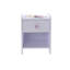 Disney Frozen Bedside Table: Sturdy Engineered Wood Construction featuring a 2-tier Design for Ample Storage, Small Side Table with Drawer and Storage Shelf for Kid's Bedroom