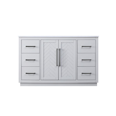 Meuble-lavabo simple 54 po
