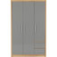 Louisa 3 Door Wardrobe-887804067