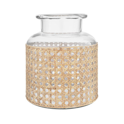 Vase de table en verre Renaldi