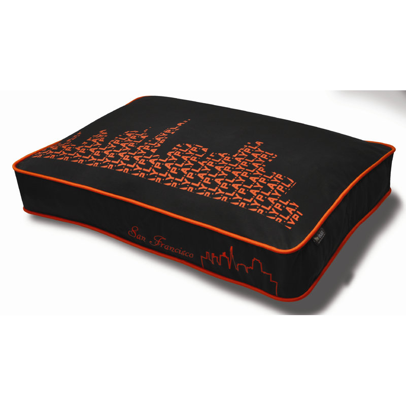 Cosmopolitan "SFyline" Rectangular Dog Bed Cover, Small (28" x 20")