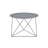 Gray Color Display & Utility Accent Table