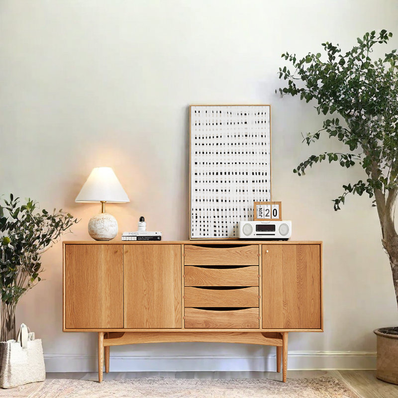 Armoire d'appoint Minimalist, H 30,71 po x l 55,12 po x P 15,75 po