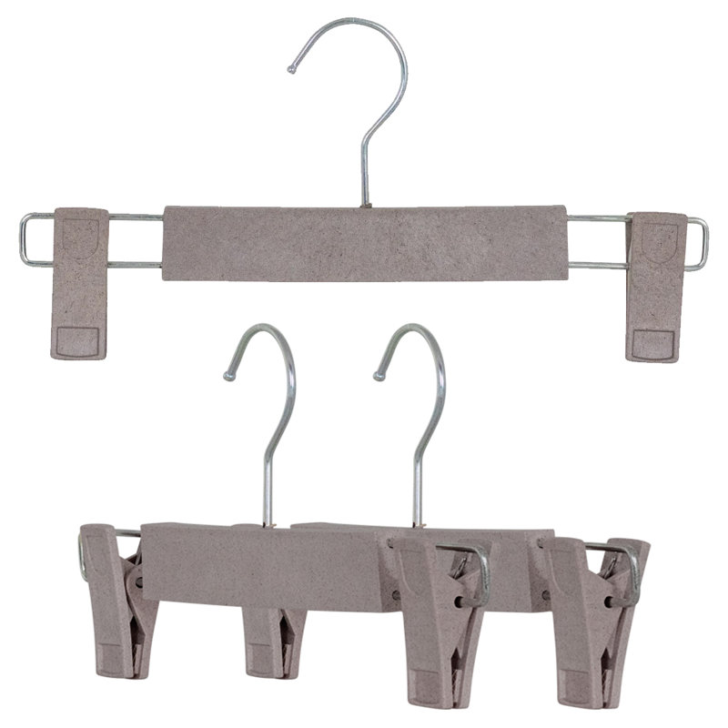 Cintre en plastique pour accessoires, Gris