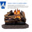 Ensemble de bûches au gaz Duluth Forge-57863561