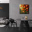 Art mural en verre acrylique 24 po x 24 po «Glow Maple» par r3darch0n Winston Porter-715874929