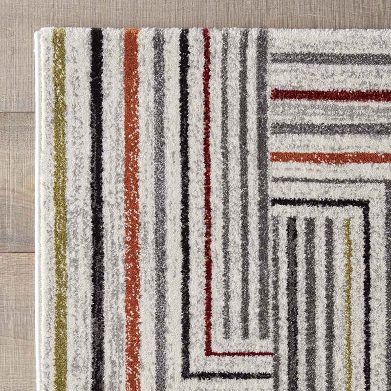 Sirmans Porcello Performance Geometric Rug, Rectangle 2' x 3'7"