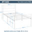 Metal Bed Frame with Headboard/Under-Bed Storage-860186719-884835028