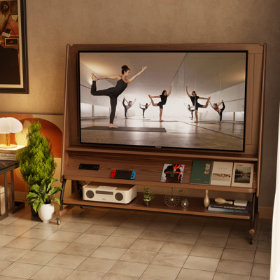 Meuble télé avec tablettes Daniel
