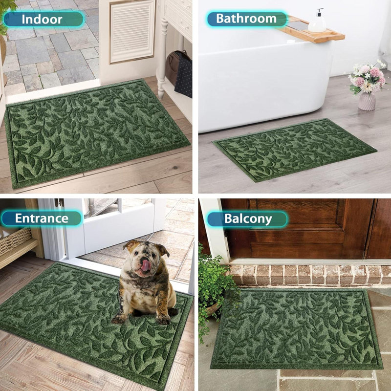 Paillassons d'entrée pour l'intérieur et l'extérieur