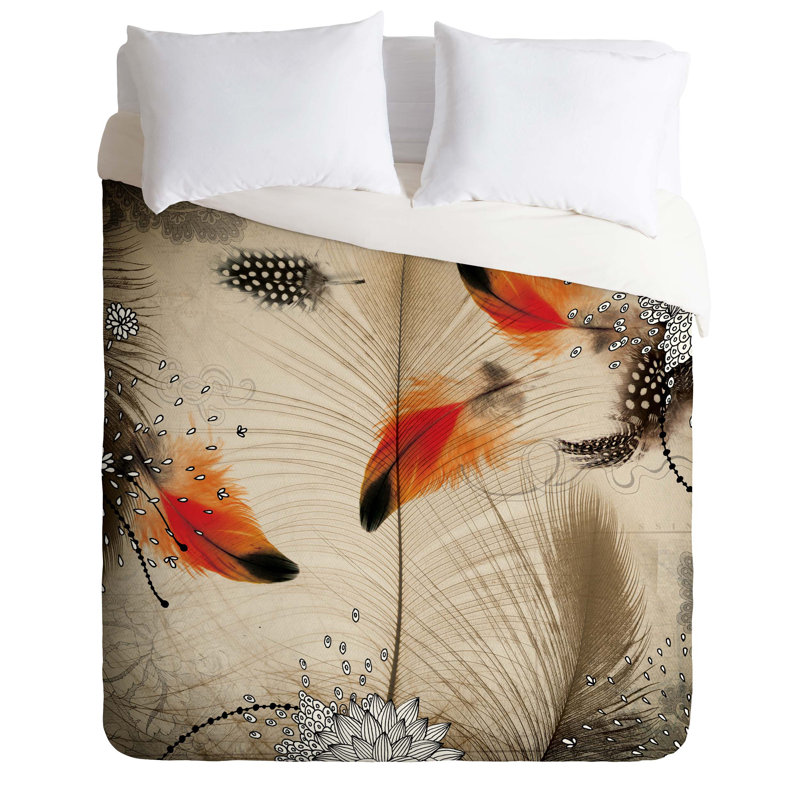 Iveta Abolina Polyester Duvet Cover, King Duvet Cover + 2 King Shams, polyester