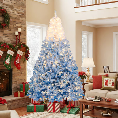  Arbre de Noël artificiel à charnière 8 pi avec branches de 1774