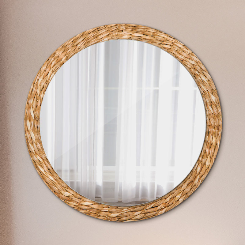 Huldar Glass Flat Wall Mirror