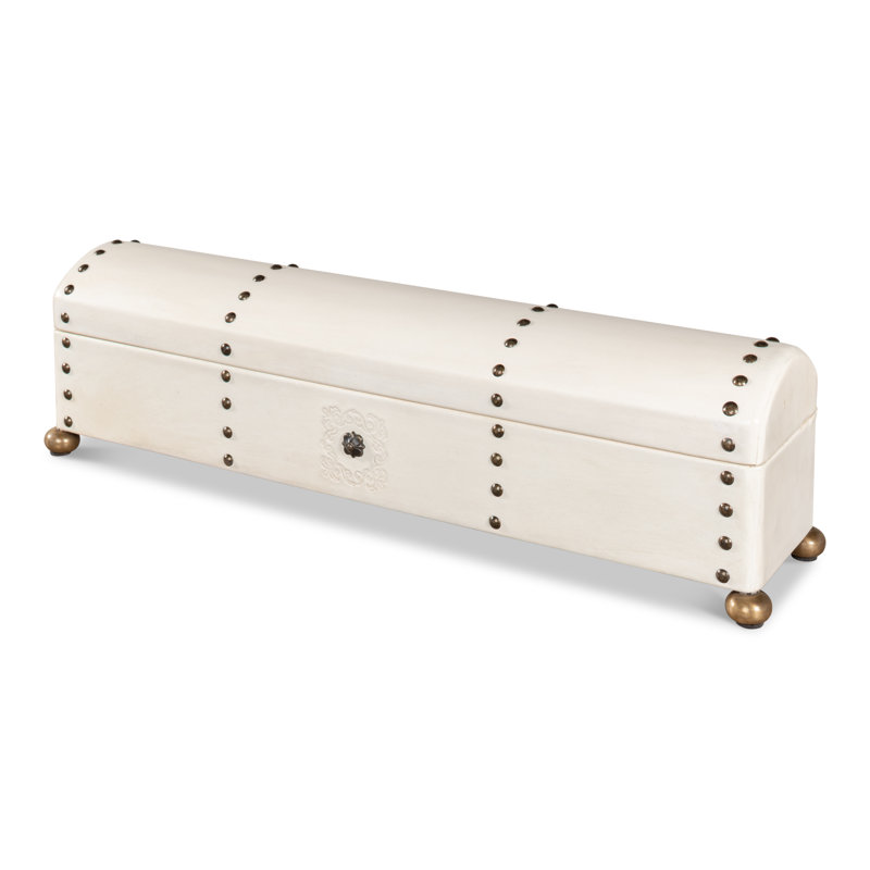 Handmade Genuine Leather Decorative Bin