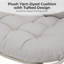 Ensemble 3 pièces de chaises longues avec table d'appoint et coussins-644978316-644978314