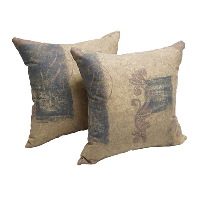 Outdoor Reversible Throw Pillow