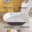 Bathtubs 67'' x 29.5'' Freestanding Soaking Acrylic Bathtub Contemporary Stand Alone Tub-92323361