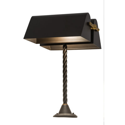 21"H Belmont Banker's Lamp