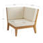 Ensemble de conversation modulaire avec coussins Irma