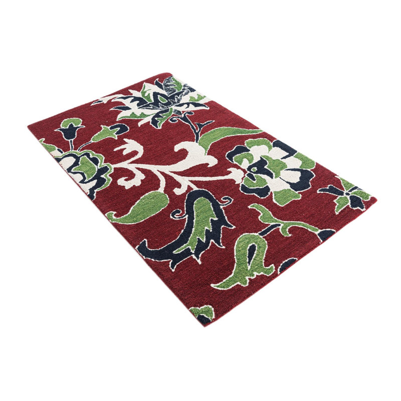Tapis bordeaux Noell