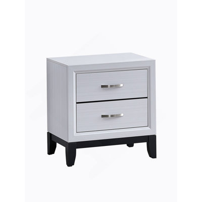 Table de chevet, blanc