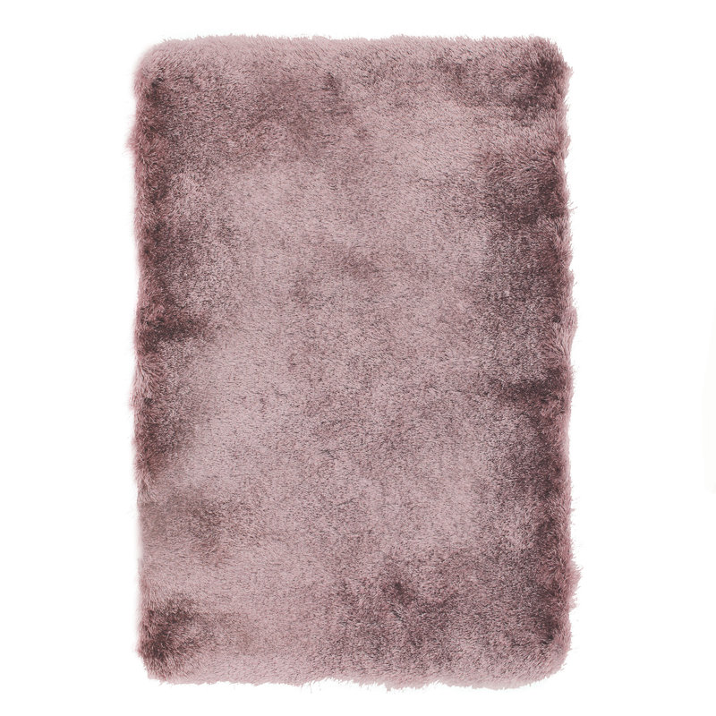 Keesha Solid Colour Shag Area Rug, Rectangle 160 x 230cm