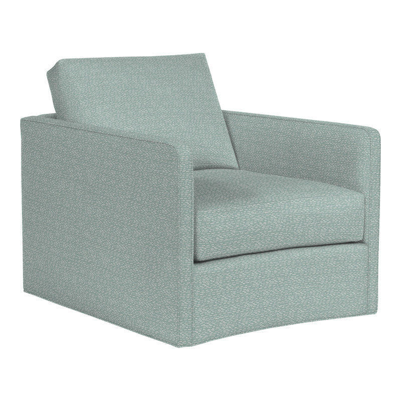 Wynne Swivel Chair, Perigold Arigato Patina