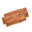 Set Of 3 Serving Boards With Iron Handle