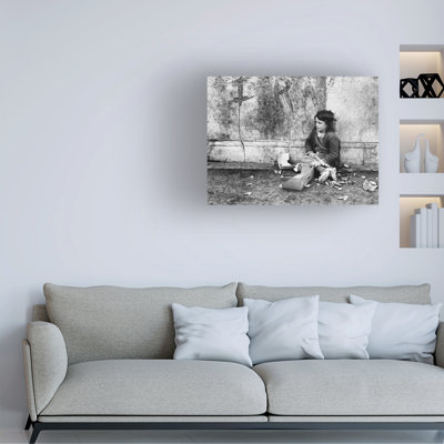 Œuvre sur toile, Jonathan Eden-Drummond pendant Qthe Trouble