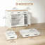 Buffet, armoire de cuisine 43 po, blanc