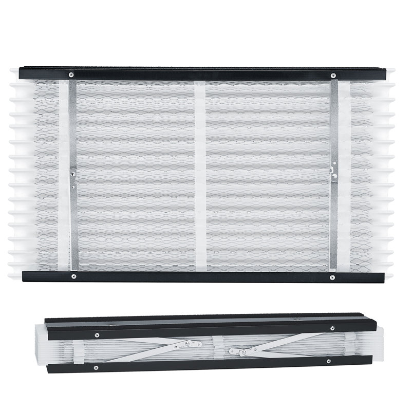 Filtres à air MERV 13, ensemble de 2 filtres à air pour CVC plissés électrostatiques 16 x 28 x 4