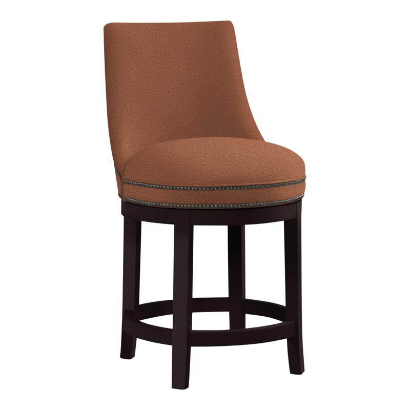 Tabouret de comptoir 26 po Vesper, Espresso, Perigold Pierson cuivre