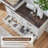  Burlington 69" W Large Vanity Desk with 30" Lighted Mirror & 9 Drawers, Farmhouse Corner Makeup Table with Glass Top-1269219949