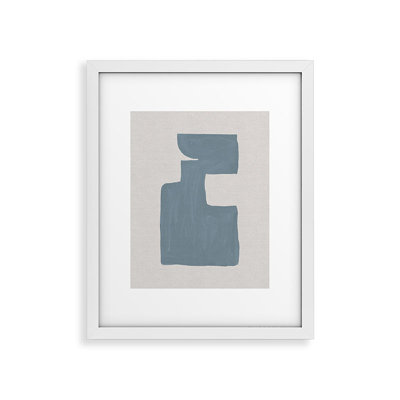 " Mid Century Blue III "