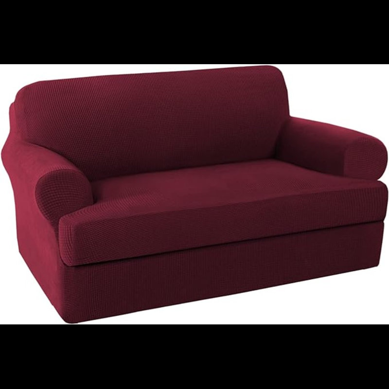 Box Cushion Wingback Slipcover