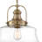Elvis 1-Light Dimmable Single Pendant-38019656